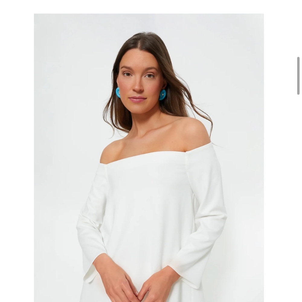 Tuckernuck White Miranda Off the Shoulder Blouse
